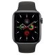 Apple Watch Series 5 44mm Aluminium Sportband Grijs Zwart