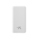 POWER X K521 POWERBANK - 10000mAh - 2 USB outputs en 2 inputs - Wit